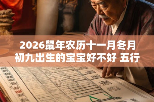 2026鼠年农历十一月冬月初九出生的宝宝好不好 五行缺什么 2026鼠年农历十一月冬月初九出生的宝宝好不好 五行缺什么