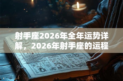 射手座2026年全年运势详解,2026年射手座的运程完整版 射手座2026年全年运势详解,2026年射手座的运程完整版