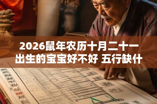 2026鼠年农历十月二十一出生的宝宝好不好 五行缺什么