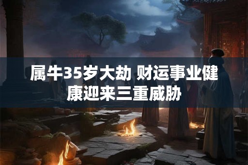 属牛35岁大劫 财运事业健康迎来三重威胁