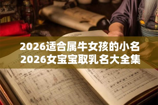 2026适合属牛女孩的小名 2026女宝宝取乳名大全集