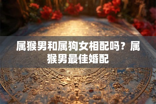 属猴男和属狗女相配吗?属猴男最佳婚配 属猴男和属狗女相配吗?属猴男最佳婚配