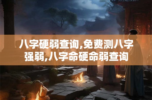 八字硬弱查询,免费测八字强弱,八字命硬命弱查询 八字硬弱查询,免费测八字强弱,八字命硬命弱查询