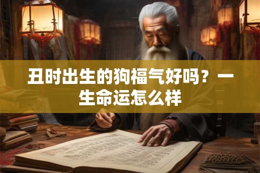 丑时出生的狗福气好吗?一生命运怎么样 丑时出生的狗福气好吗?一生命运怎么样