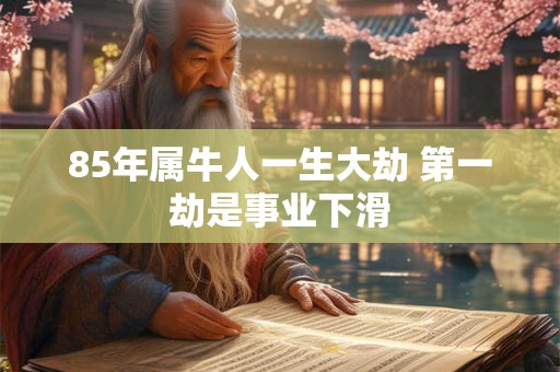 85年属牛人一生大劫 第一劫是事业下滑 85年属牛人一生大劫 第一劫是事业下滑