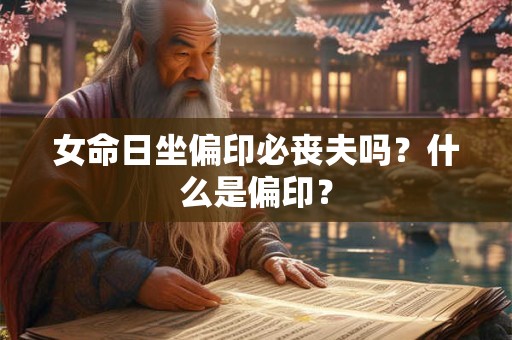 女命日坐偏印必丧夫吗？什么是偏印？