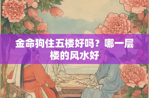 金命狗住五楼好吗？哪一层楼的风水好