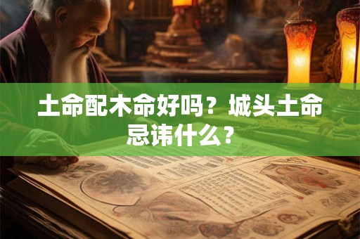 土命配木命好吗?城头土命忌讳什么? 土命配木命好吗?城头土命忌讳什么?