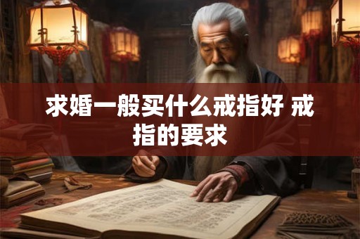 求婚一般买什么戒指好 戒指的要求 求婚一般买什么戒指好 戒指的要求