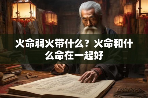 火命弱火带什么?火命和什么命在一起好 火命弱火带什么?火命和什么命在一起好