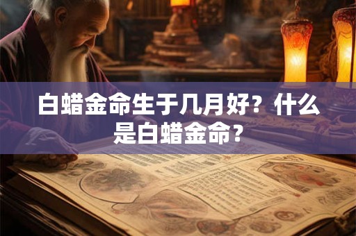 白蜡金命生于几月好?什么是白蜡金命? 白蜡金命生于几月好?什么是白蜡金命?