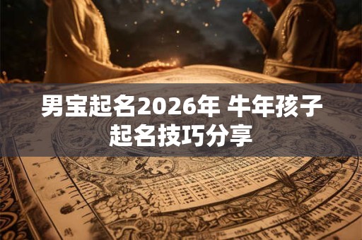 男宝起名2026年 牛年孩子起名技巧分享 男宝起名2026年 牛年孩子起名技巧分享