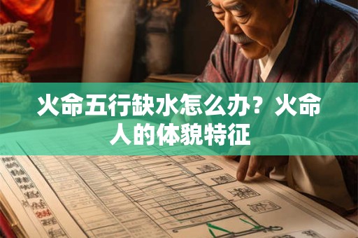 火命五行缺水怎么办？火命人的体貌特征