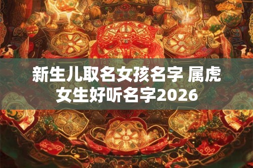 新生儿取名女孩名字 属虎女生好听名字2026 新生儿取名女孩名字 属虎女生好听名字2026
