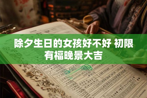 除夕生日的女孩好不好 初限有福晚景大吉