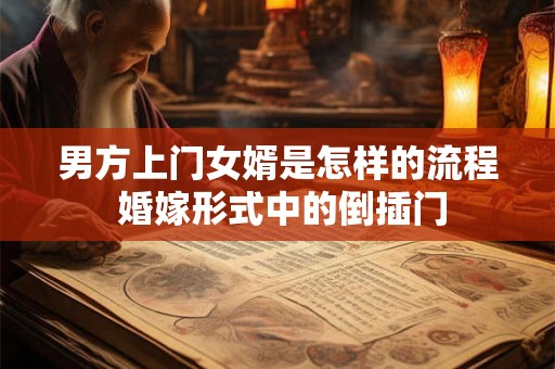 男方上门女婿是怎样的流程 婚嫁形式中的倒插门 男方上门女婿是怎样的流程 婚嫁形式中的倒插门