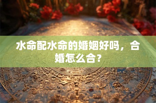水命配水命的婚姻好吗,合婚怎么合? 水命配水命的婚姻好吗,合婚怎么合?
