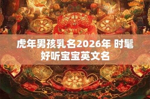 虎年男孩乳名2026年 时髦好听宝宝英文名 虎年男孩乳名2026年 时髦好听宝宝英文名