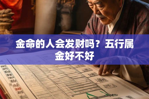 金命的人会发财吗?五行属金好不好 金命的人会发财吗?五行属金好不好