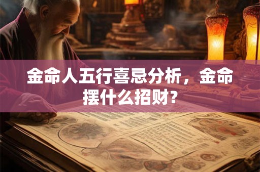 金命人五行喜忌分析，金命摆什么招财？