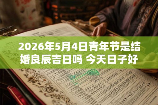 2026年5月4日青年节是结婚良辰吉日吗 今天日子好吗 2026年5月4日青年节是结婚良辰吉日吗 今天日子好吗