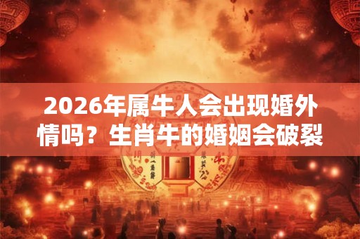 2026年属牛人会出现婚外情吗？生肖牛的婚姻会破裂吗