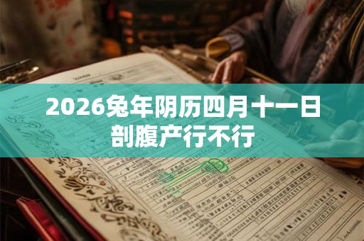 2026兔年阴历四月十一日剖腹产行不行 2026兔年阴历四月十一日剖腹产行不行