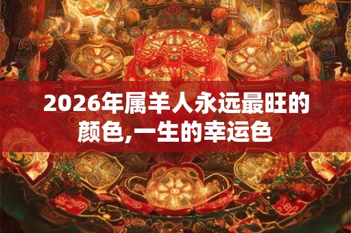 2026年属羊人永远最旺的颜色,一生的幸运色 2026年属羊人永远最旺的颜色,一生的幸运色
