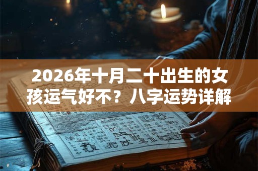 2026年十月二十出生的女孩运气好不？八字运势详解