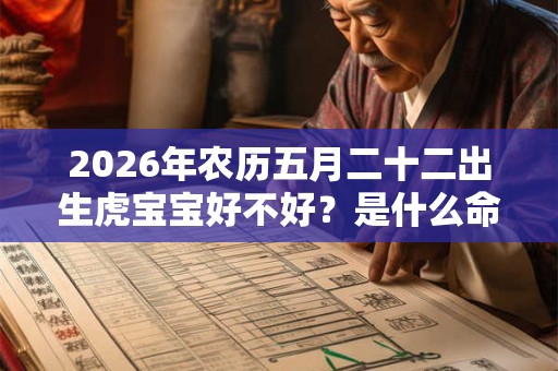 2026年农历五月二十二出生虎宝宝好不好？是什么命？