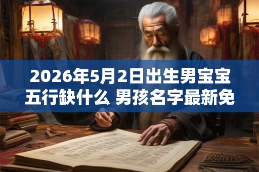 2026年5月2日出生男宝宝五行缺什么 男孩名字最新免费版 2026年5月2日出生男宝宝五行缺什么 男孩名字最新免费版