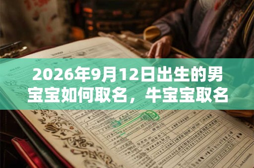 2026年9月12日出生的男宝宝如何取名,牛宝宝取名宜用字 2026年9月12日出生的男宝宝如何取名,牛宝宝取名宜用字