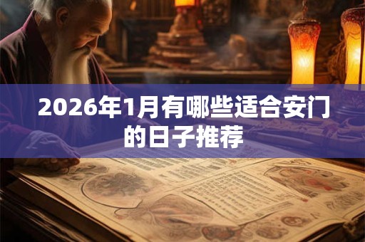 2026年1月有哪些适合安门的日子推荐