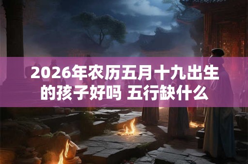 2026年农历五月十九出生的孩子好吗 五行缺什么 2026年农历五月十九出生的孩子好吗 五行缺什么