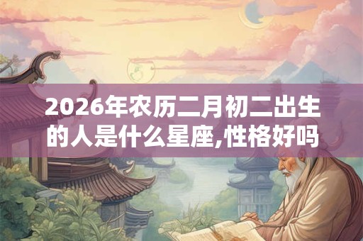 2026年农历二月初二出生的人是什么星座,性格好吗？