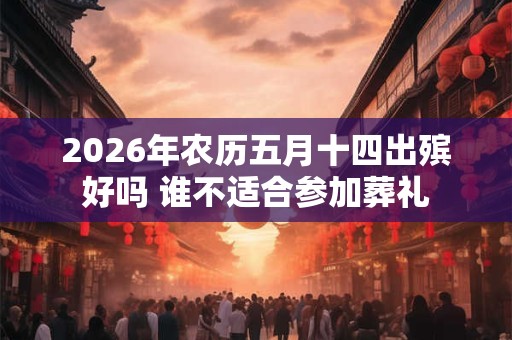 2026年农历五月十四出殡好吗 谁不适合参加葬礼