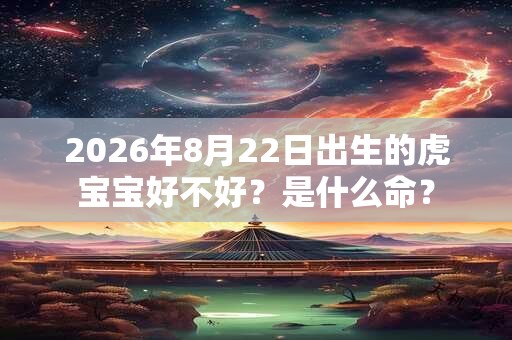 2026年8月22日出生的虎宝宝好不好？是什么命？