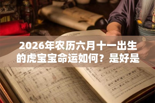 2026年农历六月十一出生的虎宝宝命运如何?是好是坏? 2026年农历六月十一出生的虎宝宝命运如何?是好是坏?