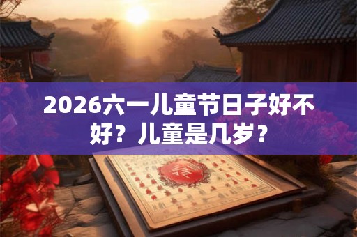 2026六一儿童节日子好不好?儿童是几岁? 2026六一儿童节日子好不好?儿童是几岁?