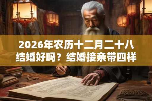 2026年农历十二月二十八结婚好吗?结婚接亲带四样东西 2026年农历十二月二十八结婚好吗?结婚接亲带四样东西