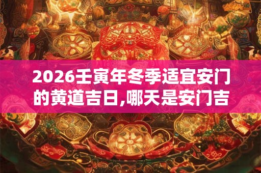 2026壬寅年冬季适宜安门的黄道吉日,哪天是安门吉日? 2026壬寅年冬季适宜安门的黄道吉日,哪天是安门吉日?