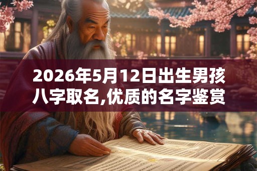 2026年5月12日出生男孩八字取名,优质的名字鉴赏