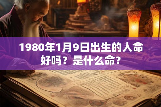 1980年1月9日出生的人命好吗?是什么命? 1980年1月9日出生的人命好吗?是什么命?