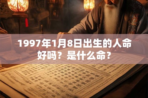 1997年1月8日出生的人命好吗?是什么命? 1997年1月8日出生的人命好吗?是什么命?