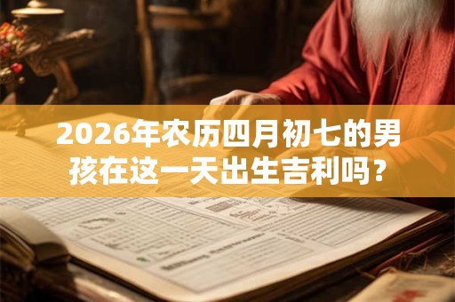 2026年农历四月初七的男孩在这一天出生吉利吗？