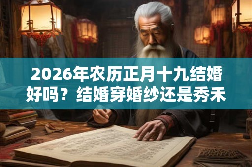 2026年农历正月十九结婚好吗？结婚穿婚纱还是秀禾服好？