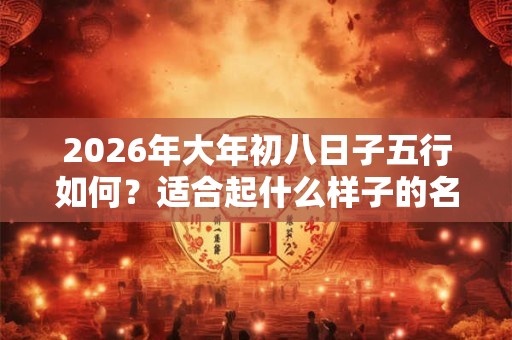 2026年大年初八日子五行如何？适合起什么样子的名字？