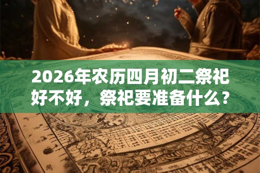 2026年农历四月初二祭祀好不好，祭祀要准备什么？