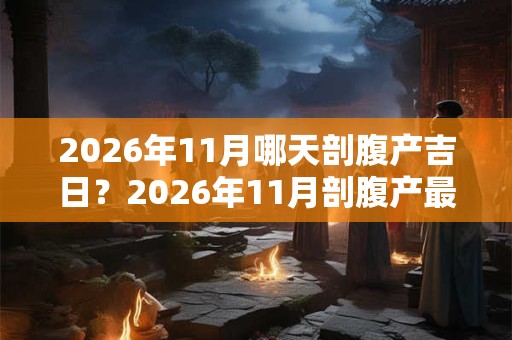 2026年11月哪天剖腹产吉日？2026年11月剖腹产最佳日子