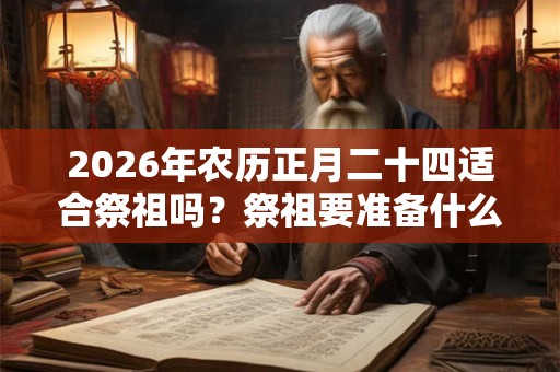 2026年农历正月二十四适合祭祖吗?祭祖要准备什么贡品? 2026年农历正月二十四适合祭祖吗?祭祖要准备什么贡品?